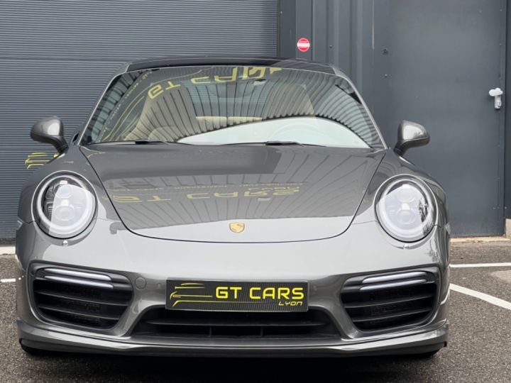 Porsche 991 Porsche 911 991 Phase 2 Turbo - Crédit 1 391 Euros Par Mois - 1e Main - TO - Chrono - Sièges Sport Adaptatifs Ventilés Et Chauffants Gris Quartz - 3