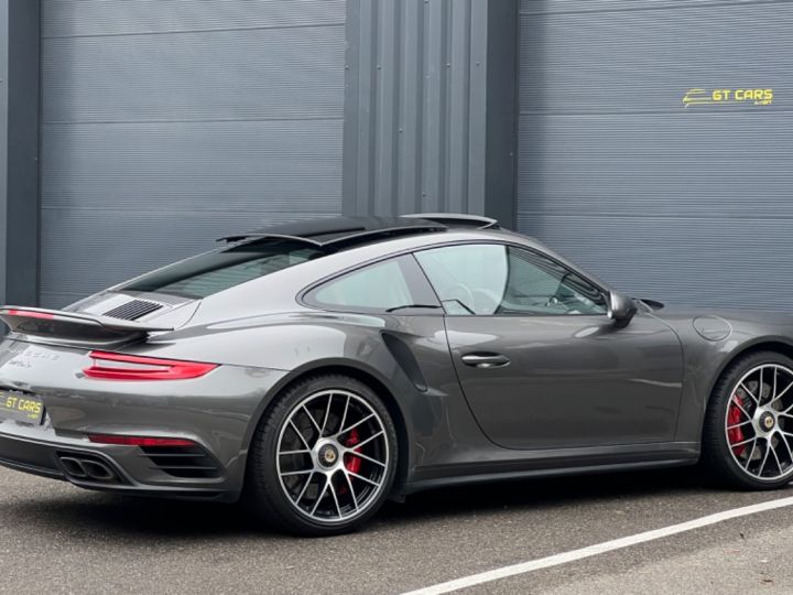 Porsche 991 Porsche 911 991 Phase 2 Turbo - Crédit 1 391 Euros Par Mois - 1e Main - TO - Chrono - Sièges Sport Adaptatifs Ventilés Et Chauffants Gris Quartz - 5