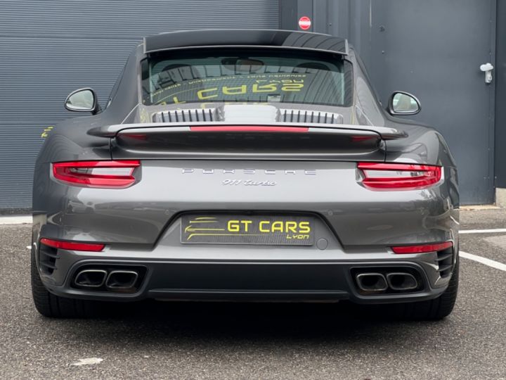 Porsche 991 Porsche 911 991 Phase 2 Turbo - Crédit 1 391 Euros Par Mois - 1e Main - TO - Chrono - Sièges Sport Adaptatifs Ventilés Et Chauffants Gris Quartz - 6