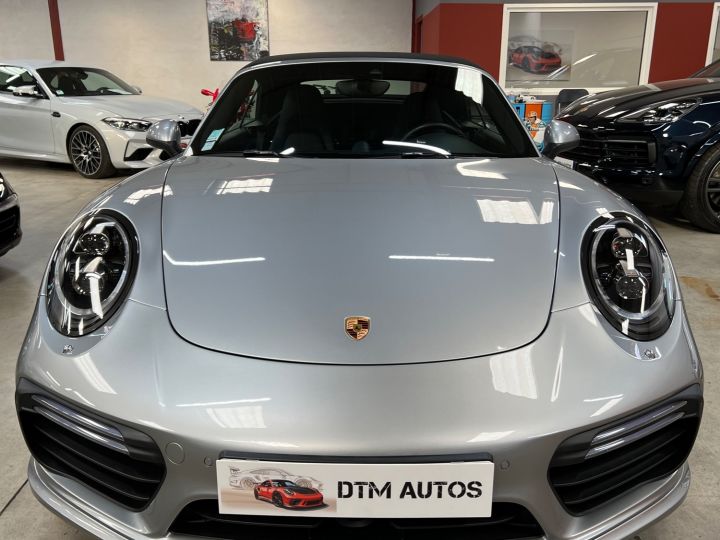 Porsche 991 Porsche 911 Type 991 Phase 2 Turbo Cabriolet 3.8 L 540 Ch PDK Argent Gt - 5