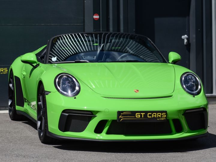 Porsche 991 Porsche 911 Type 991 Speedster - LOA 1 990 Euros Par Mois - Porsche Approved Vert Lézard - 4