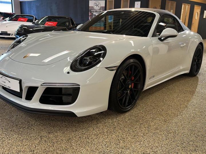 Porsche 991 PORSCHE 991.2 CARRERA 4 GTS 3.0 450CV PDK CABRIOLET /CAMERA /ROUES DIRECT /LIFT/ EXCLUSIF / 26200 KMS FULL Blanc - 1