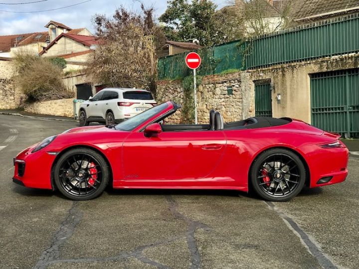 Porsche 991 PORSCHE 991.2 CARRERA 4 GTS 3.0 450CV PDK CABRIOLET / LIFT / CAMERA /ROUES DIRECT / EXCLUSIF / FULL Rouge Carmin - 21