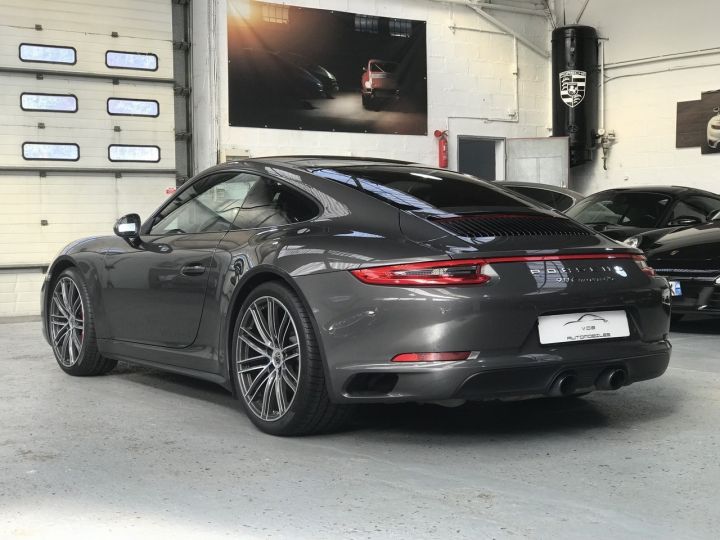 Porsche 991 PORSCHE 991.2 CARRERA 4S PDK 3.0 420CV / PANO / CHRONO/ PSE / ROUES DIRECTRICES / 27500KMS Gris Quartz - 8