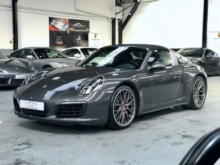 Porsche 991 PORSCHE 991.2 TARGA 4S 3.0 420CV PDK / CHRONO /PSE / 16200 KM Gris Quartz - 1