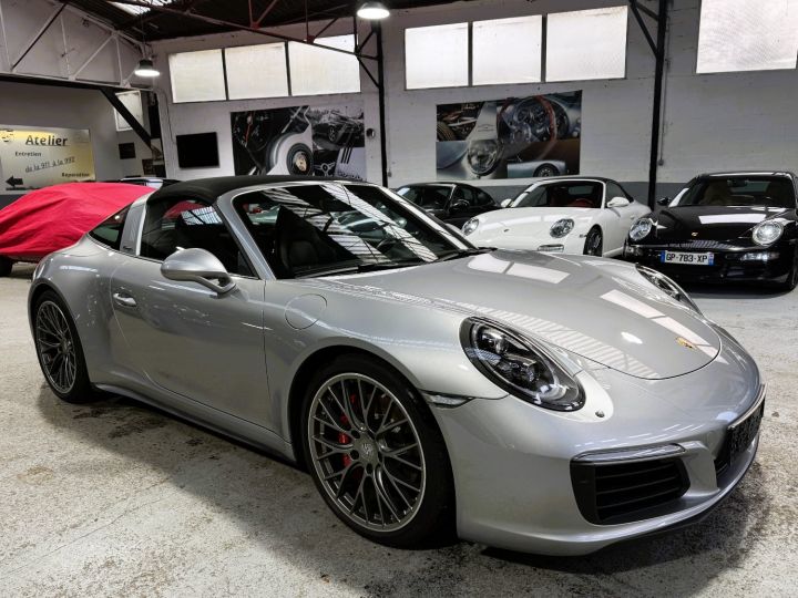 Porsche 991 PORSCHE 991.2 TARGA 4S PDK 3.0 420CV / CHRONO/PSE / ROUES DIRECT /BURMESTER/ APPROVED 07:25 Argent Gt - 3