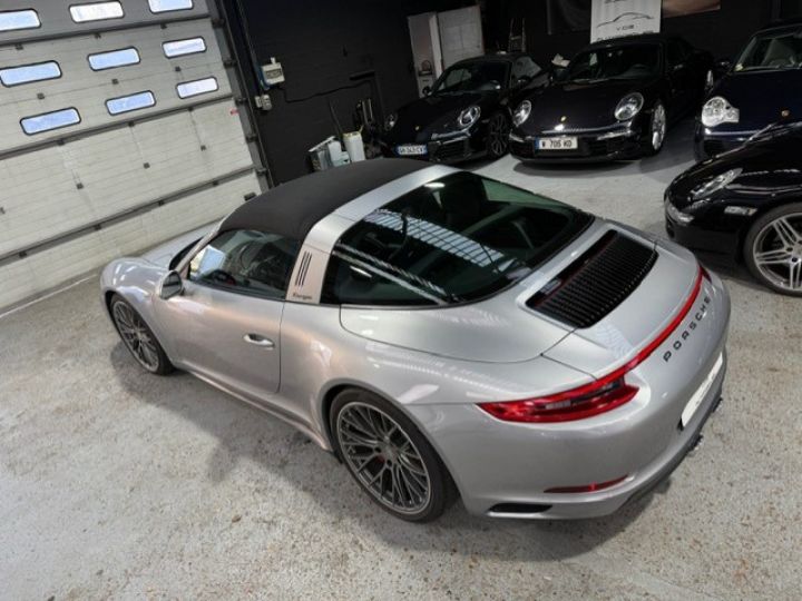 Porsche 991 PORSCHE 991.2 TARGA 4S PDK 3.0 420CV / CHRONO/PSE / ROUES DIRECT /BURMESTER/ APPROVED 07:25 Argent Gt - 8