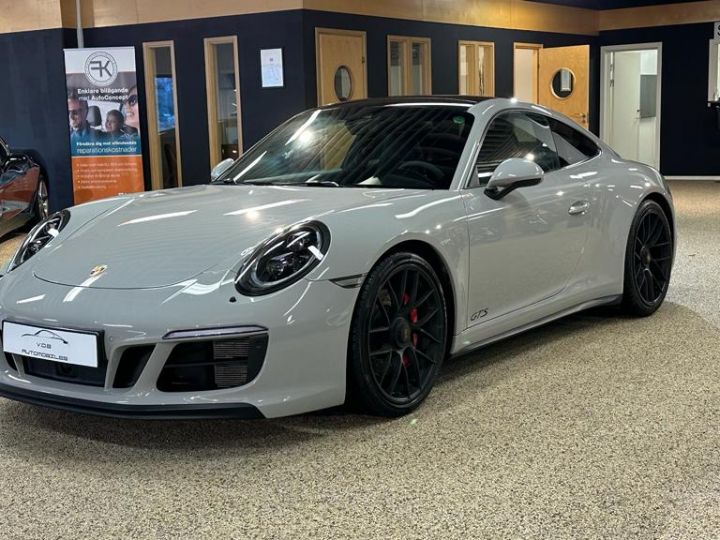 Porsche 991 PORSCHE 991 CARRERA 4 GTS 3.0 450CV PDK / PANO / LIFT / ROUES DIRECT / FULL /28000KM Craie - 1