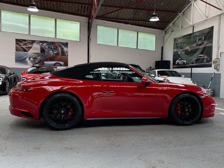 Porsche 991 PORSCHE 991 CARRERA 4 GTS CABRIOLET 3.0 450CV PDK / LIFT /CHORNO /PSE / CARMIN Rouge Carmin - 11