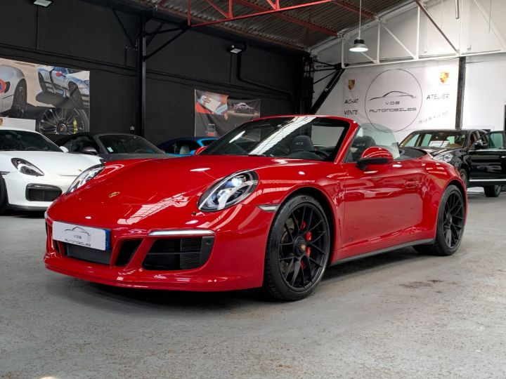 Porsche 991 PORSCHE 991 CARRERA 4 GTS CABRIOLET 3.0 450CV PDK / LIFT /CHORNO /PSE / CARMIN Rouge Carmin - 16