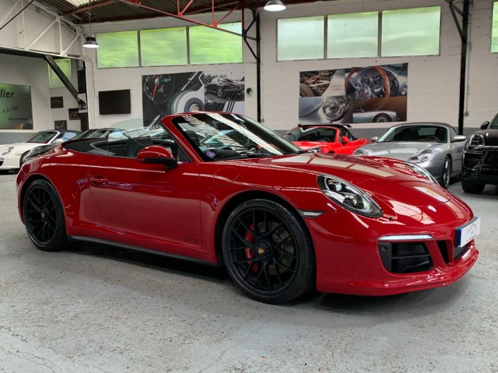 Porsche 991 PORSCHE 991 CARRERA 4 GTS CABRIOLET 3.0 450CV PDK / LIFT /CHORNO /PSE / CARMIN Rouge Carmin - 24