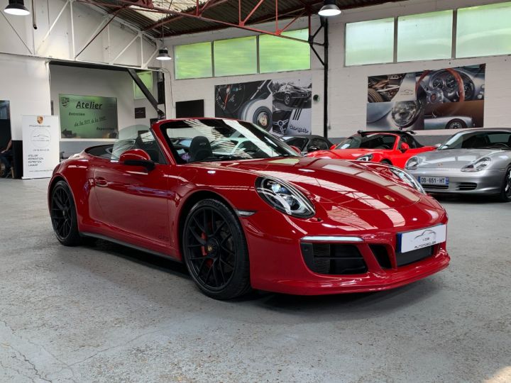 Porsche 991 PORSCHE 991 CARRERA 4 GTS CABRIOLET 3.0 450CV PDK / LIFT /CHORNO /PSE / CARMIN Rouge Carmin - 25