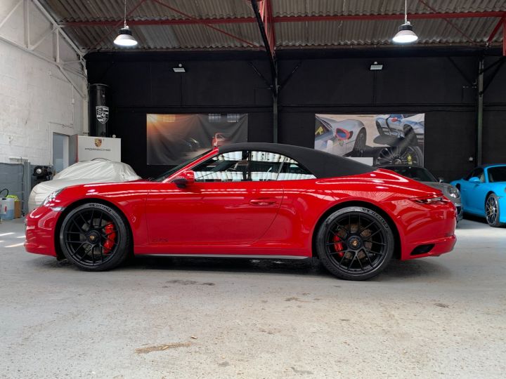 Porsche 991 PORSCHE 991 CARRERA 4 GTS CABRIOLET 3.0 450CV PDK / LIFT /CHORNO /PSE / CARMIN Rouge Carmin - 26