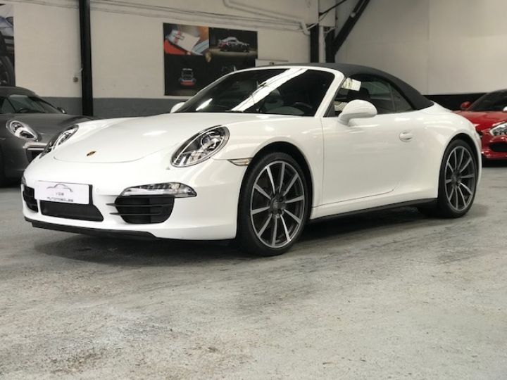 Porsche 991 PORSCHE 991 CARRERA 4 PDK CABRIOLET 3.4 350CV / PSE/ VENTILES/ 46000 KMS Blanc - 2