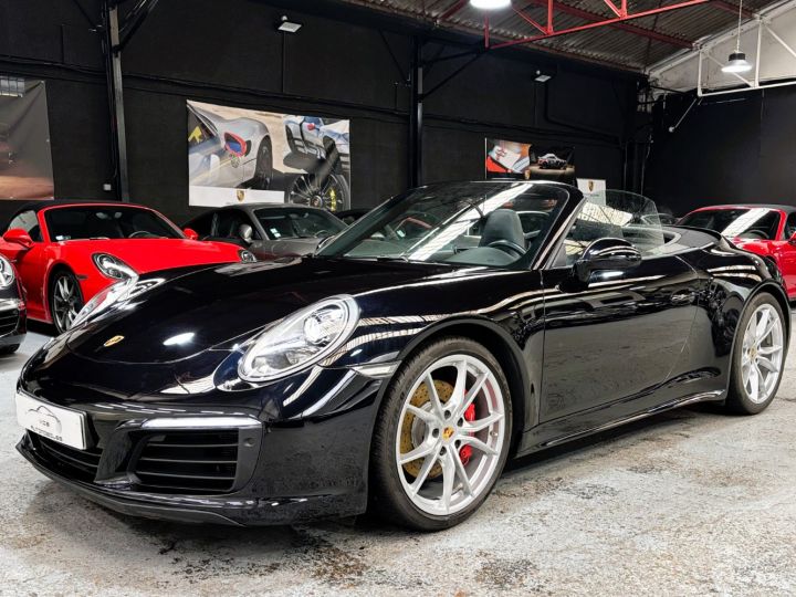 Porsche 991 PORSCHE 991 CARRERA 4S 3.0 420cv PDK CABRIOLET /PSE / 53000 KMS Noir - 1