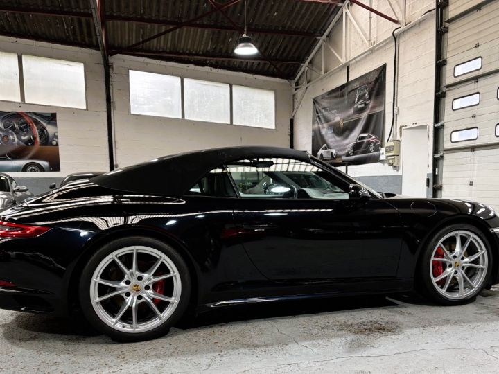 Porsche 991 PORSCHE 991 CARRERA 4S 3.0 420cv PDK CABRIOLET /PSE / 53000 KMS Noir - 5