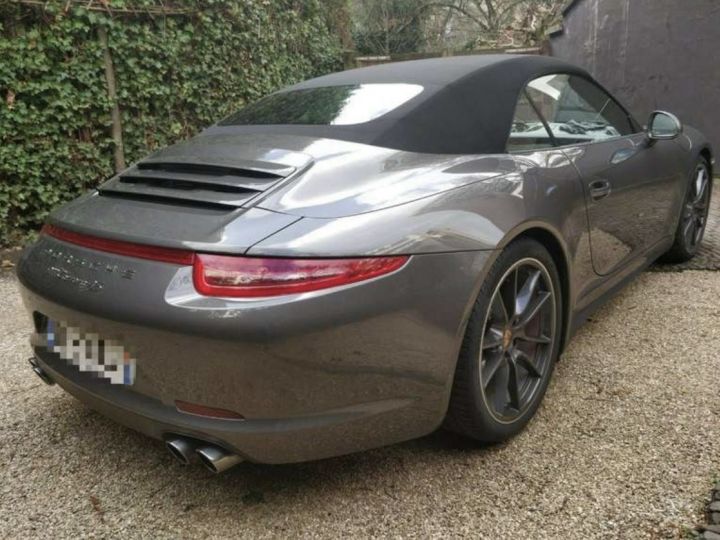 Porsche 991 Porsche 991 Carrera 4s Cab 3.8 400v /pdk /pse / Chrono / France /1 Main Gris Quartz - 2