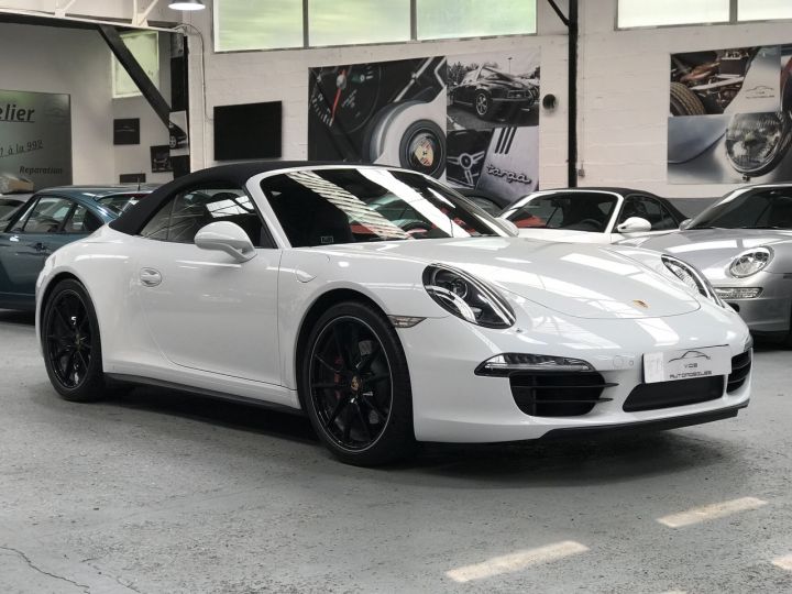 Porsche 991 PORSCHE 991 CARRERA 4S CABRIOLET 3.8 400CV PDK / CHRONO /PSE / VENTILES / 31000 KMS Blanc - 7