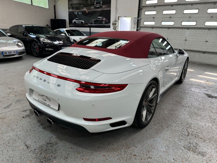 Porsche 991 PORSCHE 991 CARRERA 4S CABRIOLET 420CV PDK / ACC/ CHRONO/ PSE / ROUES DIRECTRICES / 24800 KMS/ GAR 12M Blanc - 10