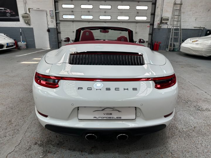 Porsche 991 PORSCHE 991 CARRERA 4S CABRIOLET 420CV PDK / ACC/ CHRONO/ PSE / ROUES DIRECTRICES / 24800 KMS/ GAR 12M Blanc - 14