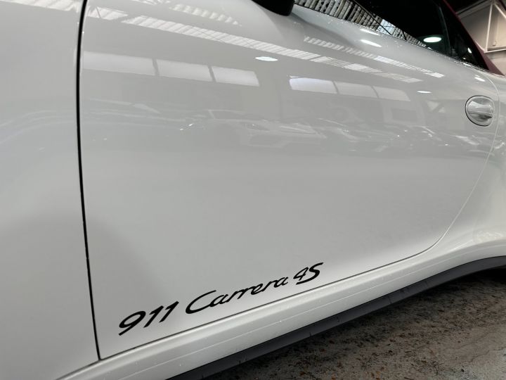 Porsche 991 PORSCHE 991 CARRERA 4S CABRIOLET PDK 3.8 400CV / CHRONO / PSE / CARBONE / SUPERBE Blanc - 12