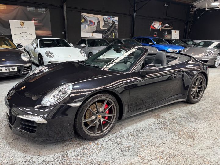 Porsche 991 PORSCHE 991 CARRERA 4S CABRIOLET PDK /3.8 400CV / CHRONO/ PSE / SPORT DESIGN / SUPERBE Noir - 2