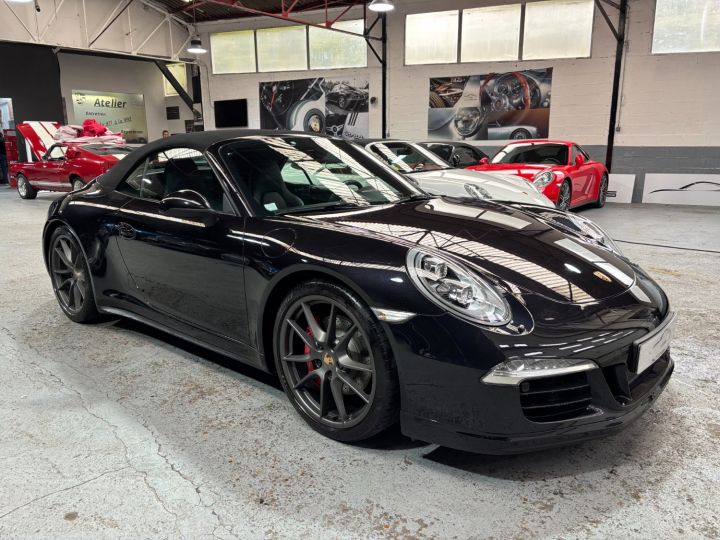 Porsche 991 PORSCHE 991 CARRERA 4S CABRIOLET PDK /3.8 400CV / CHRONO/ PSE / SPORT DESIGN / SUPERBE Noir - 7