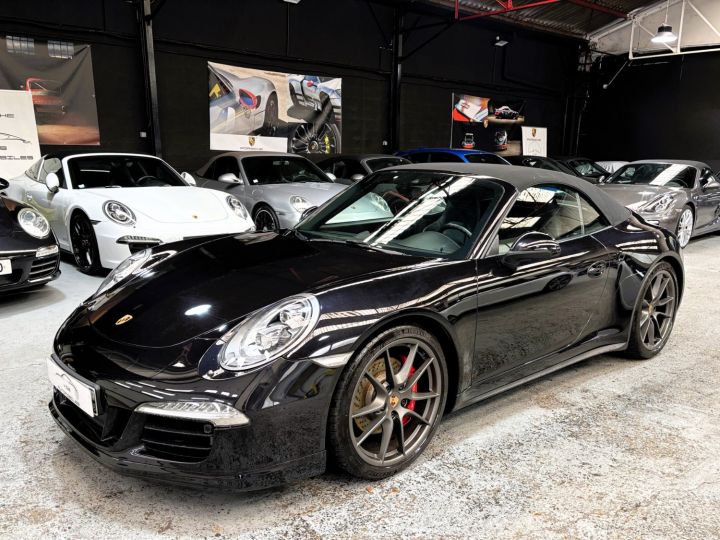 Porsche 991 PORSCHE 991 CARRERA 4S CABRIOLET PDK /3.8 400CV / CHRONO/ PSE / SPORT DESIGN / SUPERBE Noir - 17