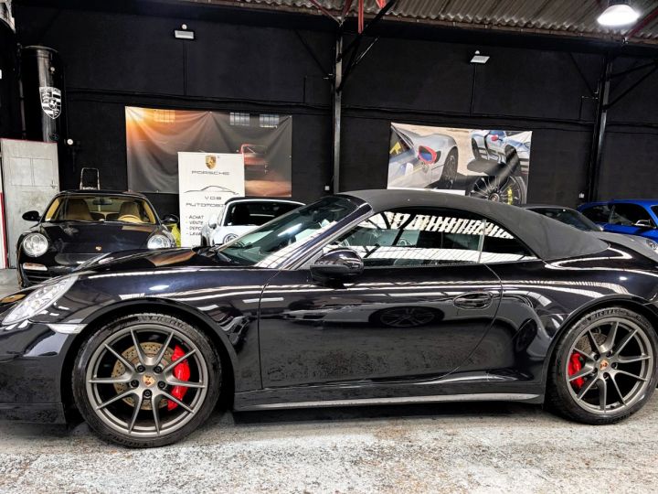 Porsche 991 PORSCHE 991 CARRERA 4S CABRIOLET PDK /3.8 400CV / CHRONO/ PSE / SPORT DESIGN / SUPERBE Noir - 19