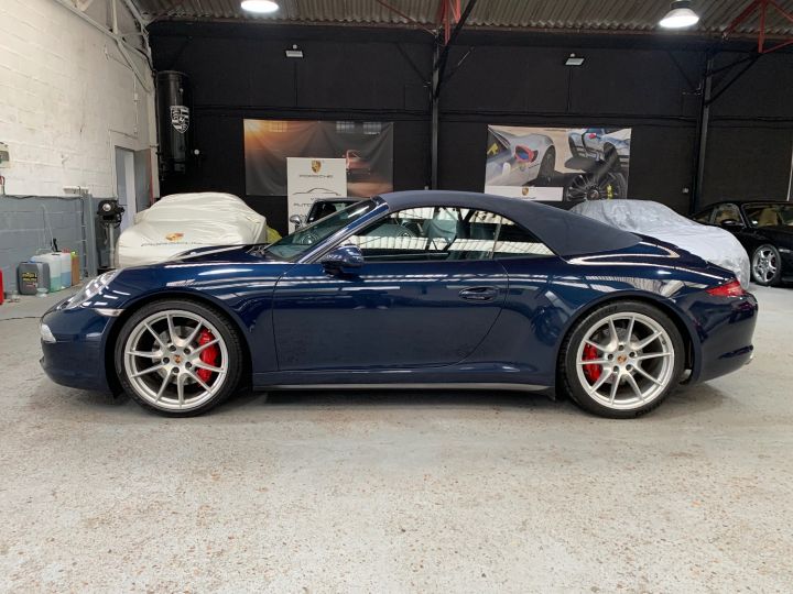 Porsche 991 PORSCHE 991 CARRERA 4S CABRIOLET PDK / 3.8 400CV /PSE / ACC/ SUPERBE Bleu Marine - 7