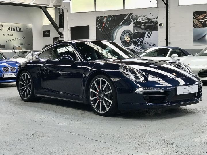 Porsche 991 PORSCHE 991 CARRERA 4S PDK 3.8 400CV / PSE / TOE / SUPERBE Bleu Nuit - 19