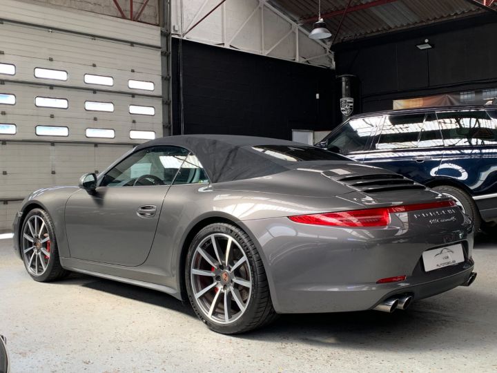 Porsche 991 PORSCHE 991 CARRERA 4S PDK CABRIOLET 3.8 400CV/ CHRONO/ PSE/ PDCC / SUPERBE Gris Quartz - 4