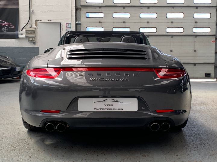 Porsche 991 PORSCHE 991 CARRERA 4S PDK CABRIOLET 3.8 400CV/ CHRONO/ PSE/ PDCC / SUPERBE Gris Quartz - 11