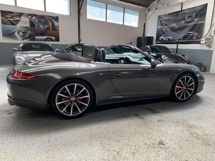 Porsche 991 PORSCHE 991 CARRERA 4S PDK CABRIOLET 3.8 400CV/ CHRONO/ PSE/ PDCC / SUPERBE Gris Quartz - 13