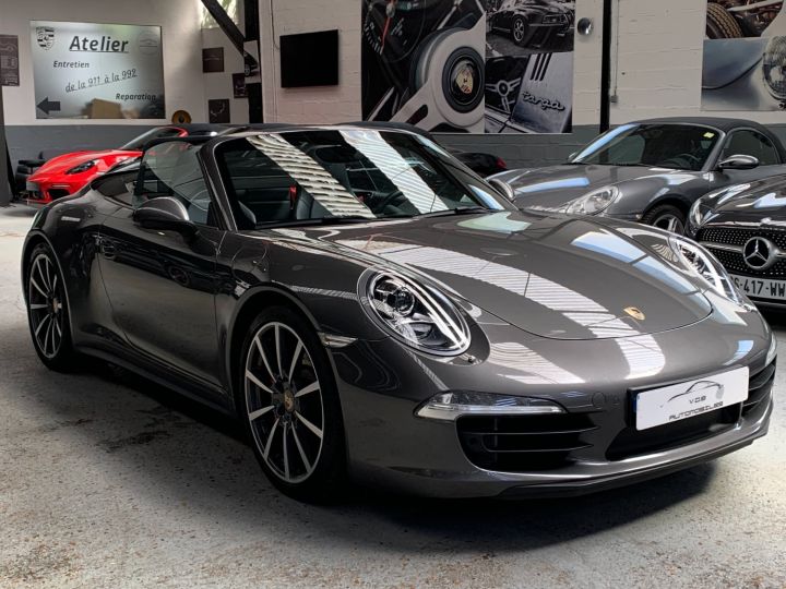 Porsche 991 PORSCHE 991 CARRERA 4S PDK CABRIOLET 3.8 400CV/ CHRONO/ PSE/ PDCC / SUPERBE Gris Quartz - 12