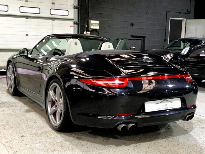 Porsche 991 PORSCHE 991 CARRERA 4S PDK CABRIOLET 3.8 400CV/ CHRONO/PSE / SPORT DESIGN / FRANCE Noir Intense - 6