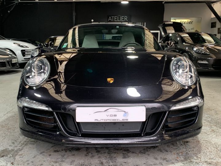 Porsche 991 PORSCHE 991 CARRERA 4S PDK CABRIOLET 3.8 400CV/ CHRONO/PSE / SPORT DESIGN / FRANCE Noir Intense - 2