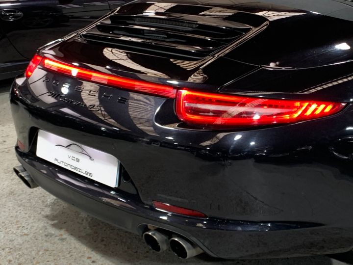 Porsche 991 PORSCHE 991 CARRERA 4S PDK CABRIOLET 3.8 400CV/ CHRONO/PSE / SPORT DESIGN / FRANCE Noir Intense - 17