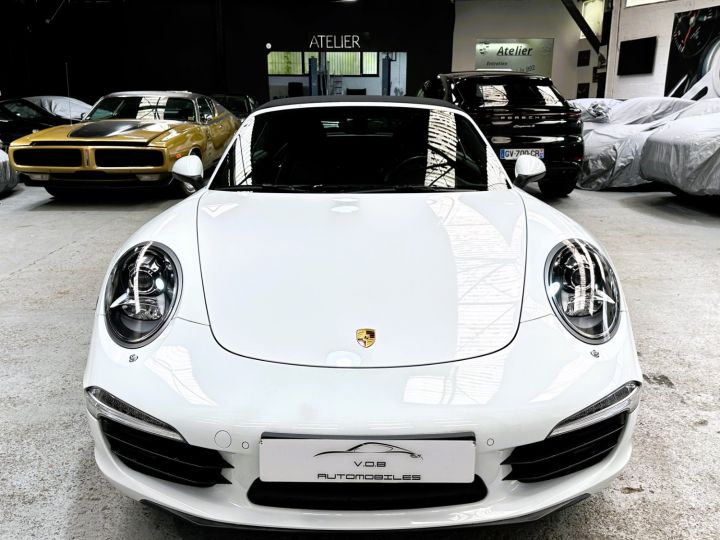 Porsche 991 PORSCHE 991 CARRERA CABRIOLET 3.4 350CV PDK / 45000 KMS / SUPERBE Blanc - 9