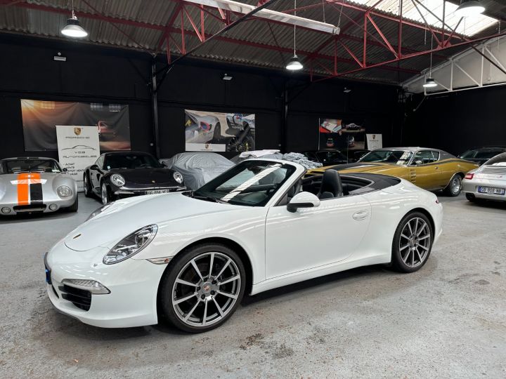 Porsche 991 PORSCHE 991 CARRERA CABRIOLET 3.4 350CV PDK / 45000 KMS / SUPERBE Blanc - 15