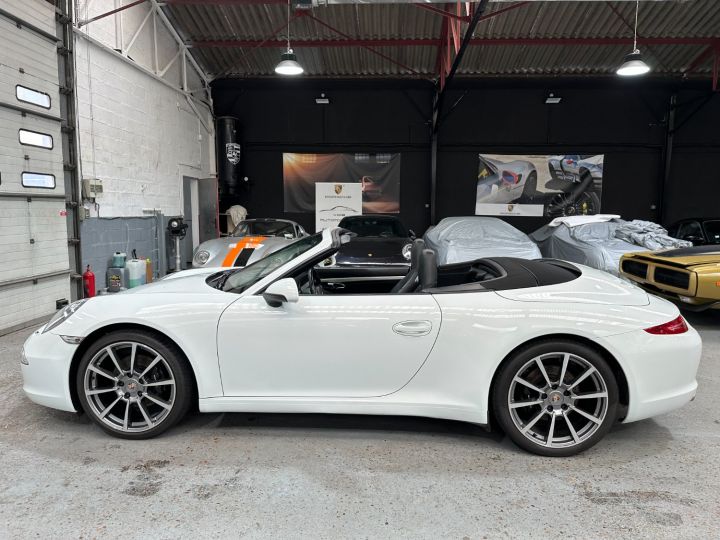 Porsche 991 PORSCHE 991 CARRERA CABRIOLET 3.4 350CV PDK / 45000 KMS / SUPERBE Blanc - 16