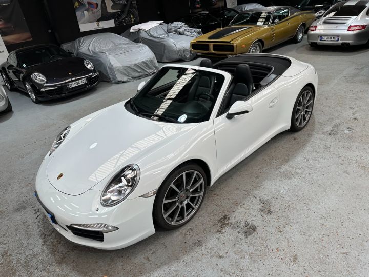 Porsche 991 PORSCHE 991 CARRERA CABRIOLET 3.4 350CV PDK / 45000 KMS / SUPERBE Blanc - 6