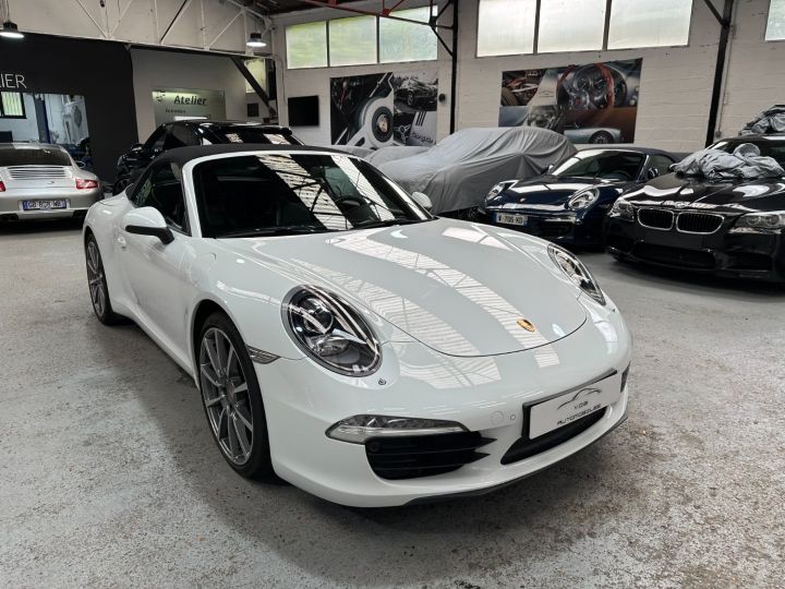 Porsche 991 PORSCHE 991 CARRERA CABRIOLET 3.4 350CV PDK / 45000 KMS / SUPERBE Blanc - 25