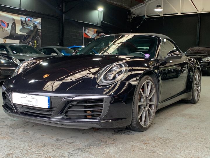 Porsche 991 PORSCHE 991 CARRERA S CABRIOLET 3.0 420CV /PDK /PSE/ SUPERBE Noir - 1