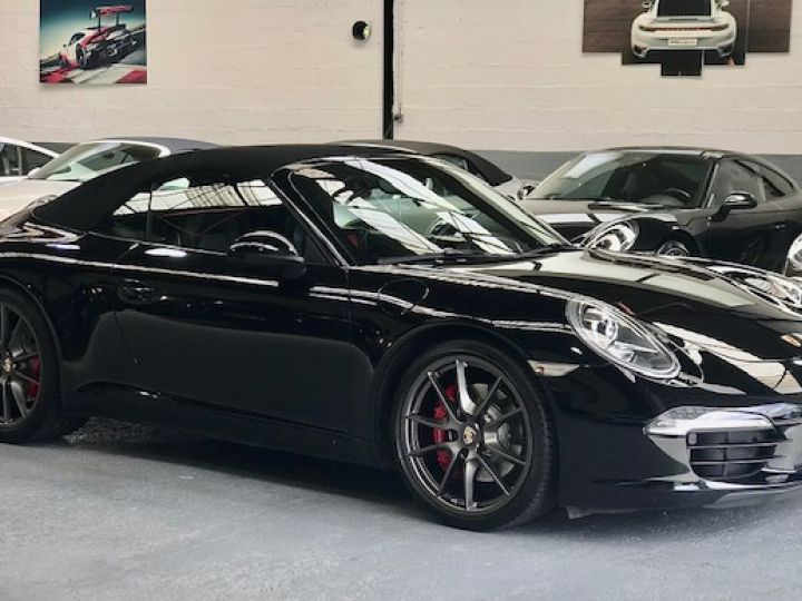 Porsche 991 PORSCHE 991 CARRERA S CABRIOLET 3.8 400CV PDK /PSE /CHRONO/ VENTILES/ SUPERBE Noir - 6