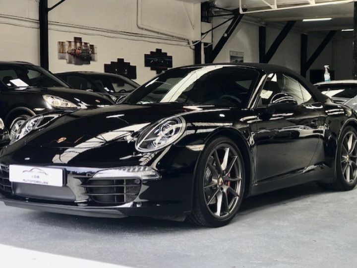 Porsche 991 PORSCHE 991 CARRERA S CABRIOLET 3.8 400CV PDK /PSE /CHRONO/ VENTILES/ SUPERBE Noir - 1