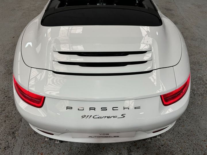 Porsche 991 PORSCHE 991 CARRERA S CABRIOLET PDK 3.8 400CV / CHRONO / 72000 KMS/SUPERBE Blanc - 18