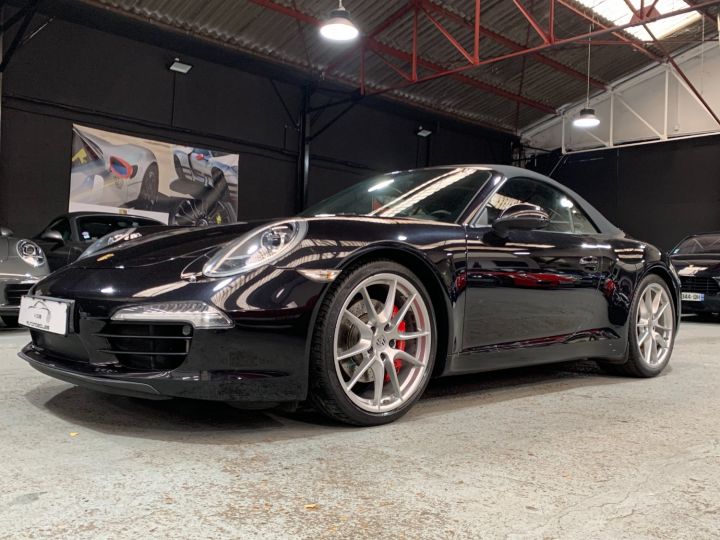 Porsche 991 PORSCHE 991 CARRERA S CABRIOLET PDK /3.8 400CV / CRHONO / PSE / 2014 /75000KM Noir - 4