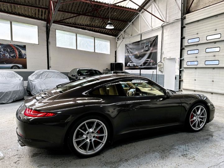 Porsche 991 PORSCHE 991 CARRERA S PDK 3.8 400CV / CHRONO / PSE / 61000KM / SUPERBE Anthracite Brun Metal - 3