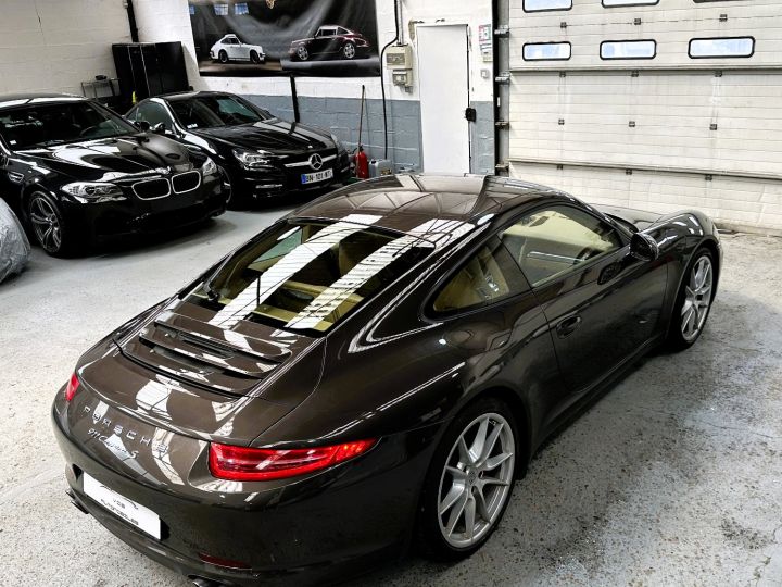 Porsche 991 PORSCHE 991 CARRERA S PDK 3.8 400CV / CHRONO / PSE / 61000KM / SUPERBE Anthracite Brun Metal - 6